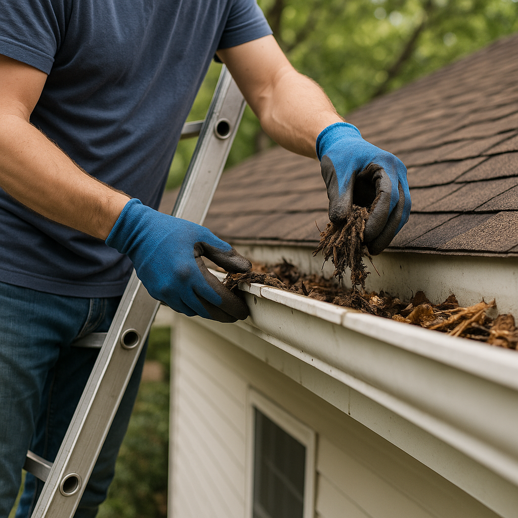 Gutter cleaning
